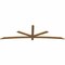 Ekena Millwork Alberta Timber Gable Bracket, Western Red Cedar, 108"W x 31 1/2"H x 1 1/2"D x 3 1/2"F, 7/12 Pitch GBW108X31X0204ALB00SWR - alternate 2